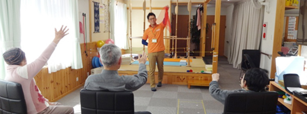 認知機能低下プログラムの様子