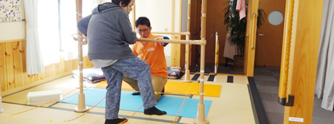 生活動作訓練の様子